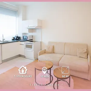 Apartamento Eiffel Sakura ~ Proche Tour Eiffel, Orsay, Rer C, París